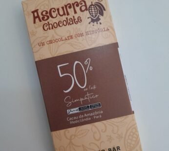 Barra de Chocolate Ascurra 50% Ao Leite 40g