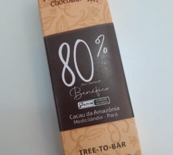 Barra Chocolate Ascurra 80% Sem Açúcar