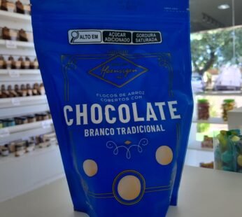 Drageado Chocolate Branco Tradicional 300g