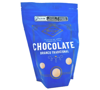 Drageado Chocolate Branco Tradicional 300g