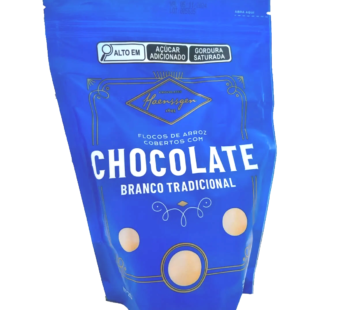Drageado Chocolate Branco Tradicional 300g