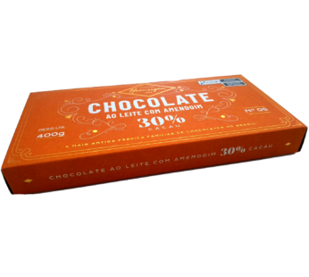 Barra Haenssgen 30% Ao Leite Com Amendoim 400g