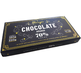 Barra Haenssgen Chocolate Amargo 70% Cacau 400g