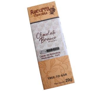 Barra chocolate Ascurra Chocolate Branco com Cumaru 20g